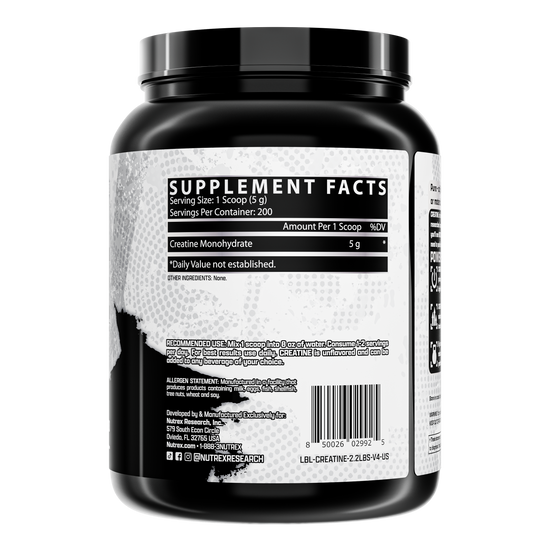 CREATINA MONOHIDRATADA - 1000g